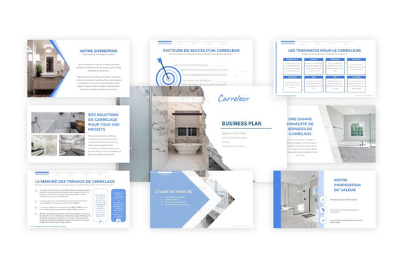 Comment calculer le revenu d'une entreprise de carrelage ?