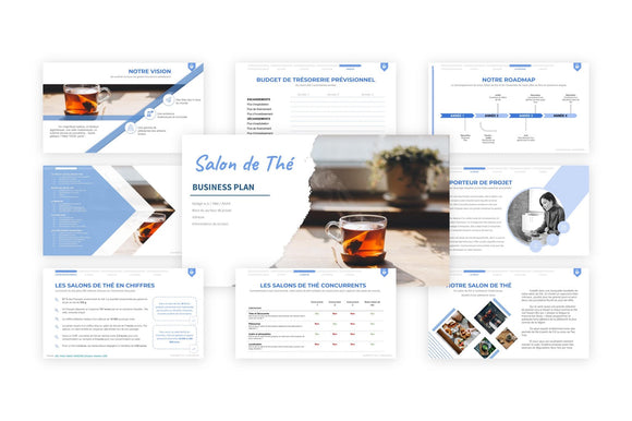 Comment calculer le revenu d'un salon de thé ?
