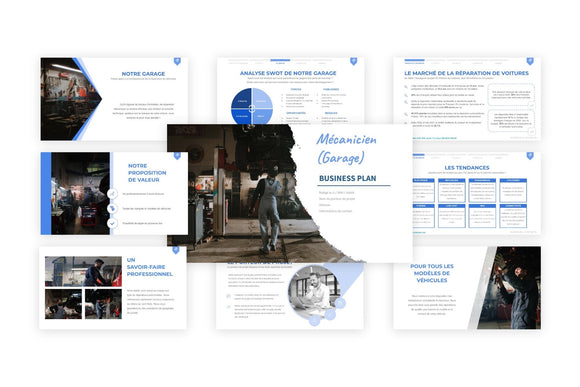 Réussir le business plan d'un garage automobile