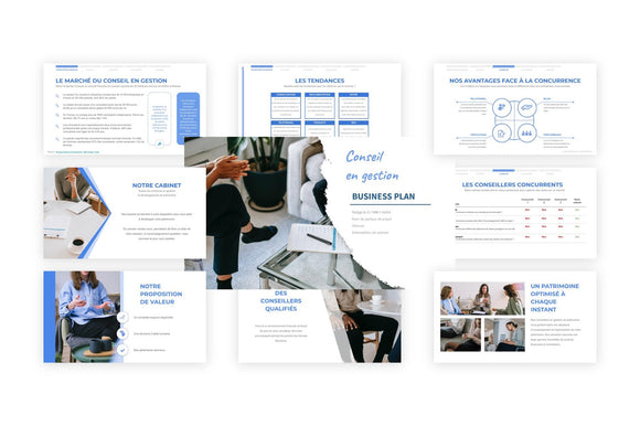 Un exemple gratuit de présentation d'un projet de conseil en gestion