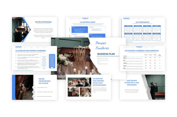 Comment calculer le revenu d'une entreprise de pompes funèbres ?
