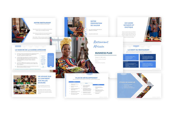 Quel est le chiffre d'affaires d'un restaurant africain ?