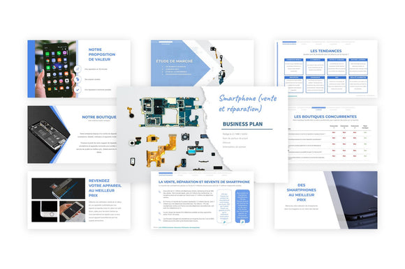Réussir le business plan d'une boutique de smartphones