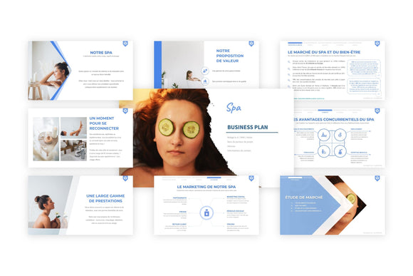 Un exemple gratuit de présentation d'un projet de spa