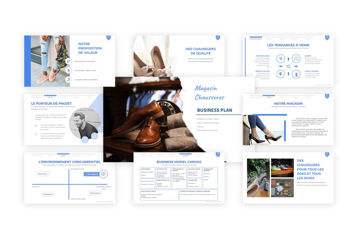 Business plan Magasin de Chaussures