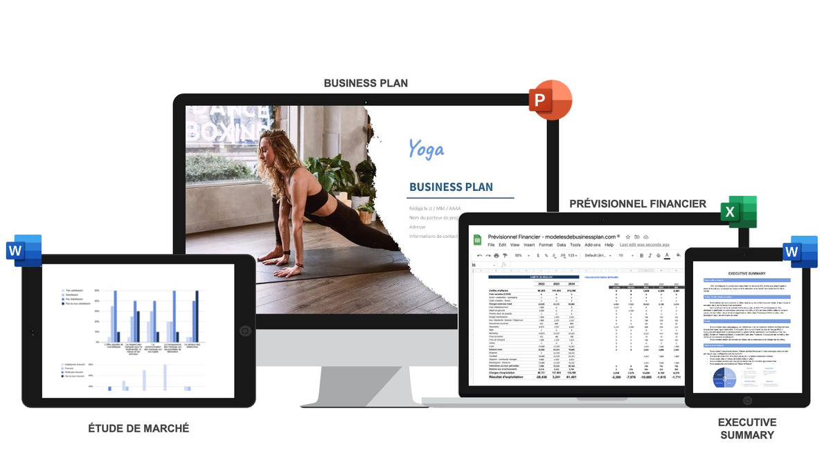 Pack complet Studio de Yoga