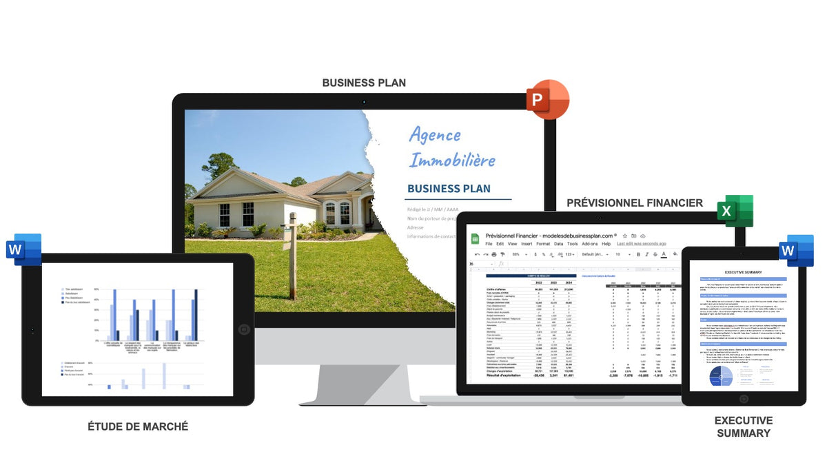 Pack complet Agence Immobilière