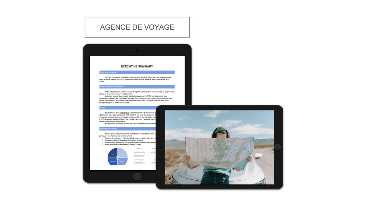 Executive summary Agence de Voyage