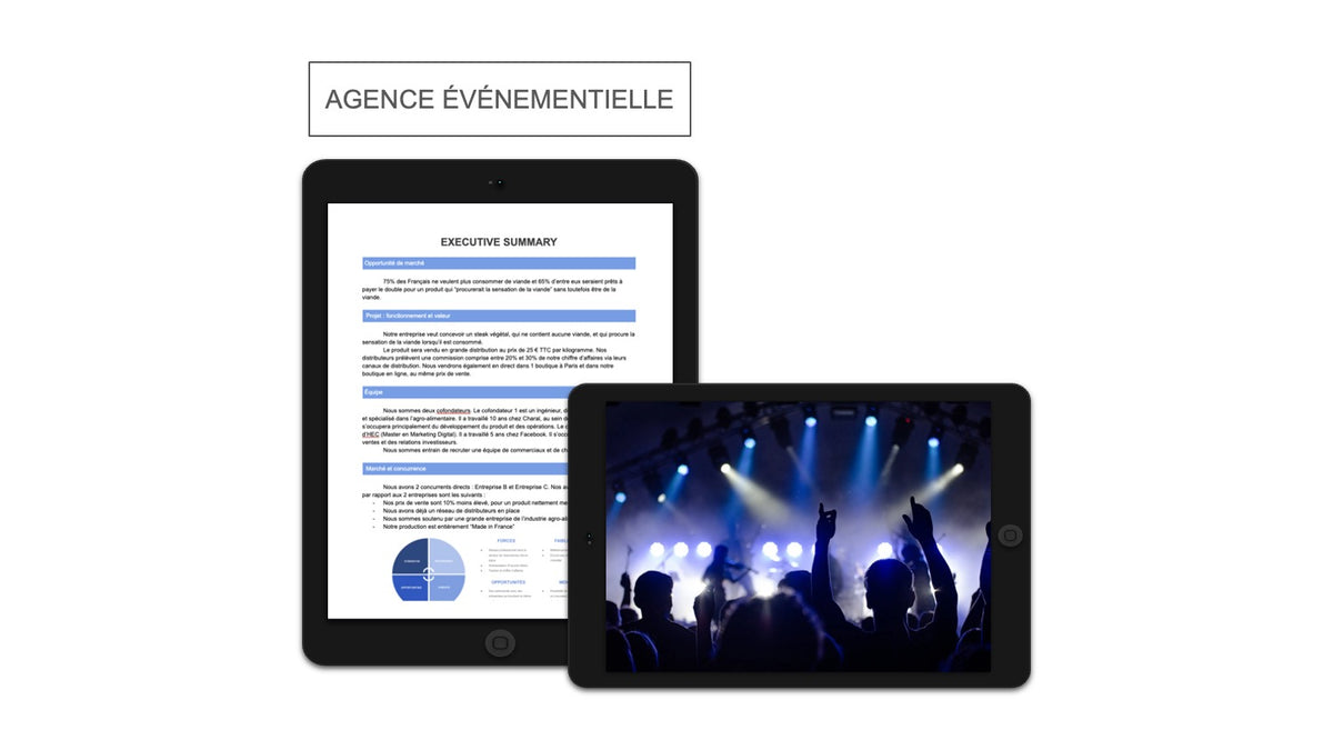 Executive summary Agence Événementielle
