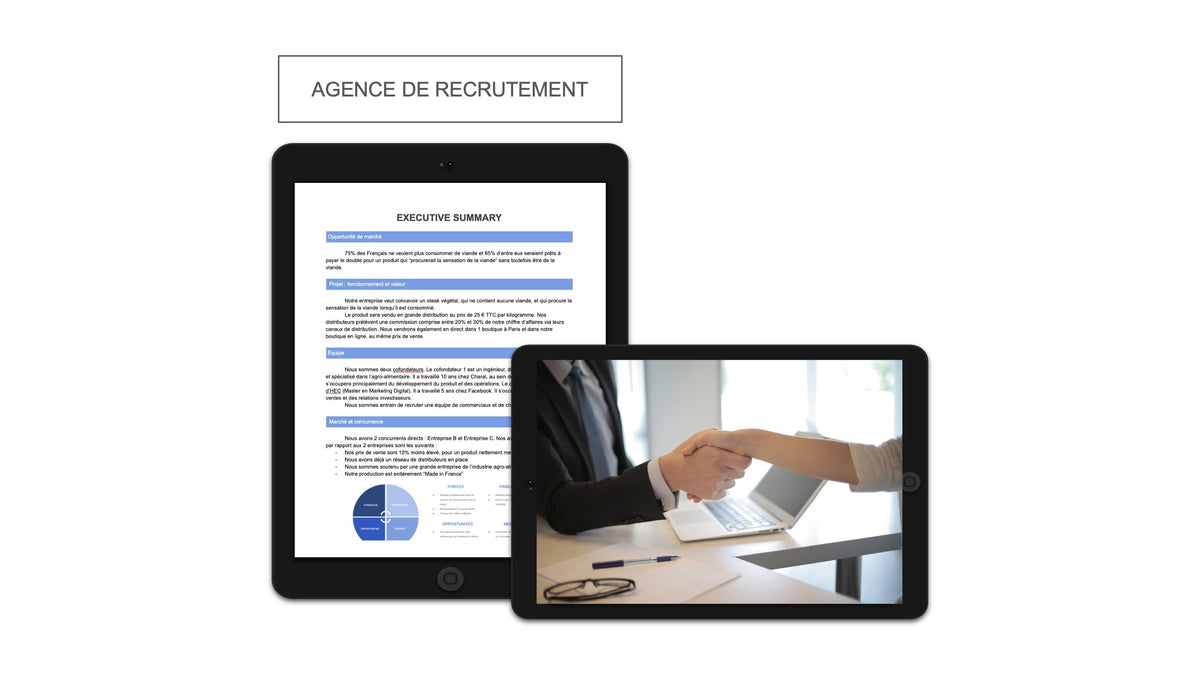 Executive summary Agence de Recrutement