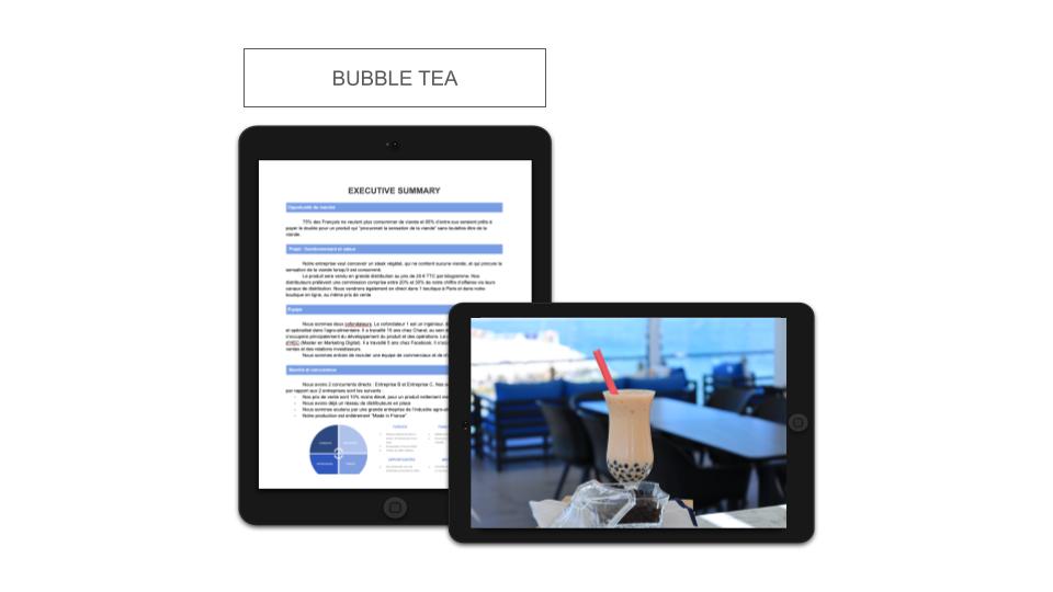 Executive summary Bubble Tea