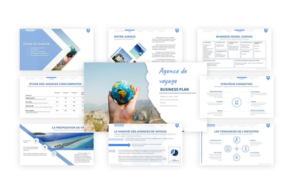 Business plan Agence de Voyage
