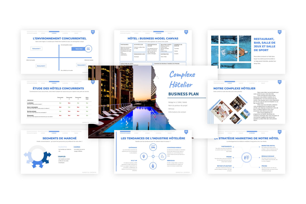 Business plan Complexe Hôtelier