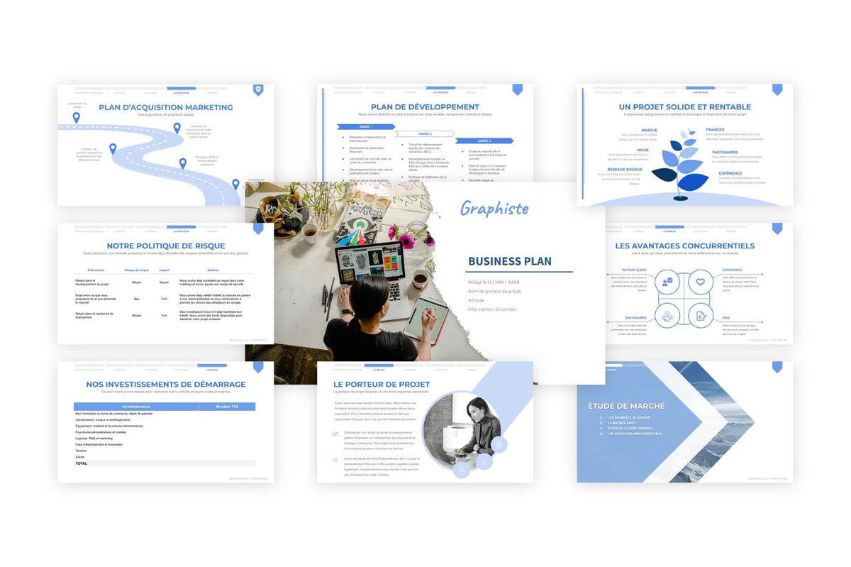 Business plan Graphiste