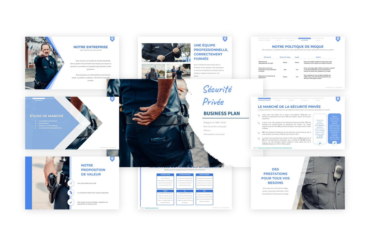 Business plan Sécurité Privée
