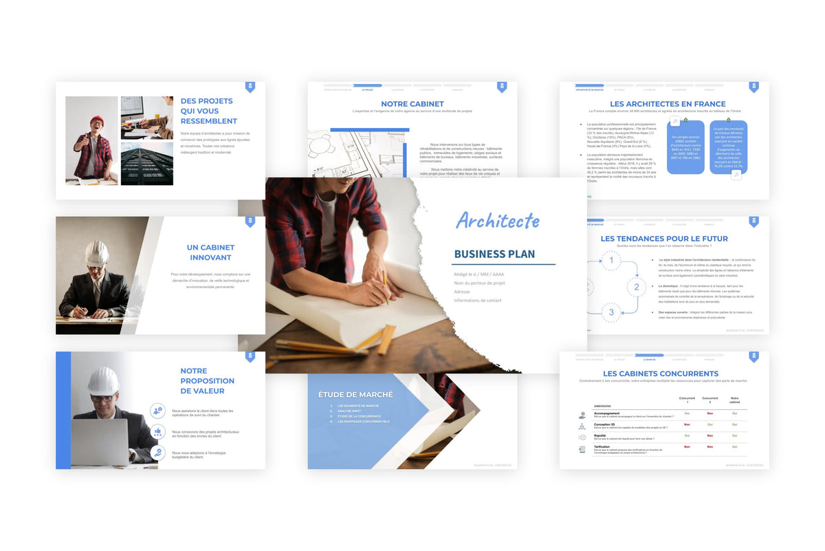 Business plan Architecte