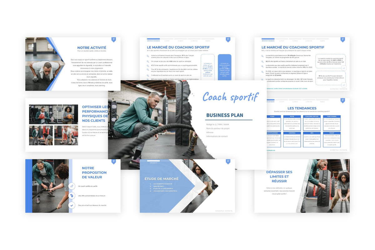 Business plan Coach Sportif