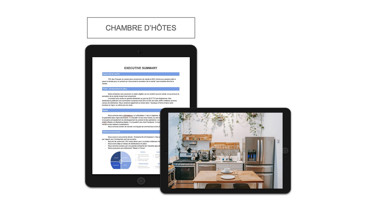 Executive summary Chambre d'Hôtes
