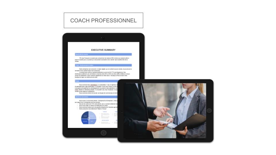 Coach Entreprises / Professionnels Executive Summary