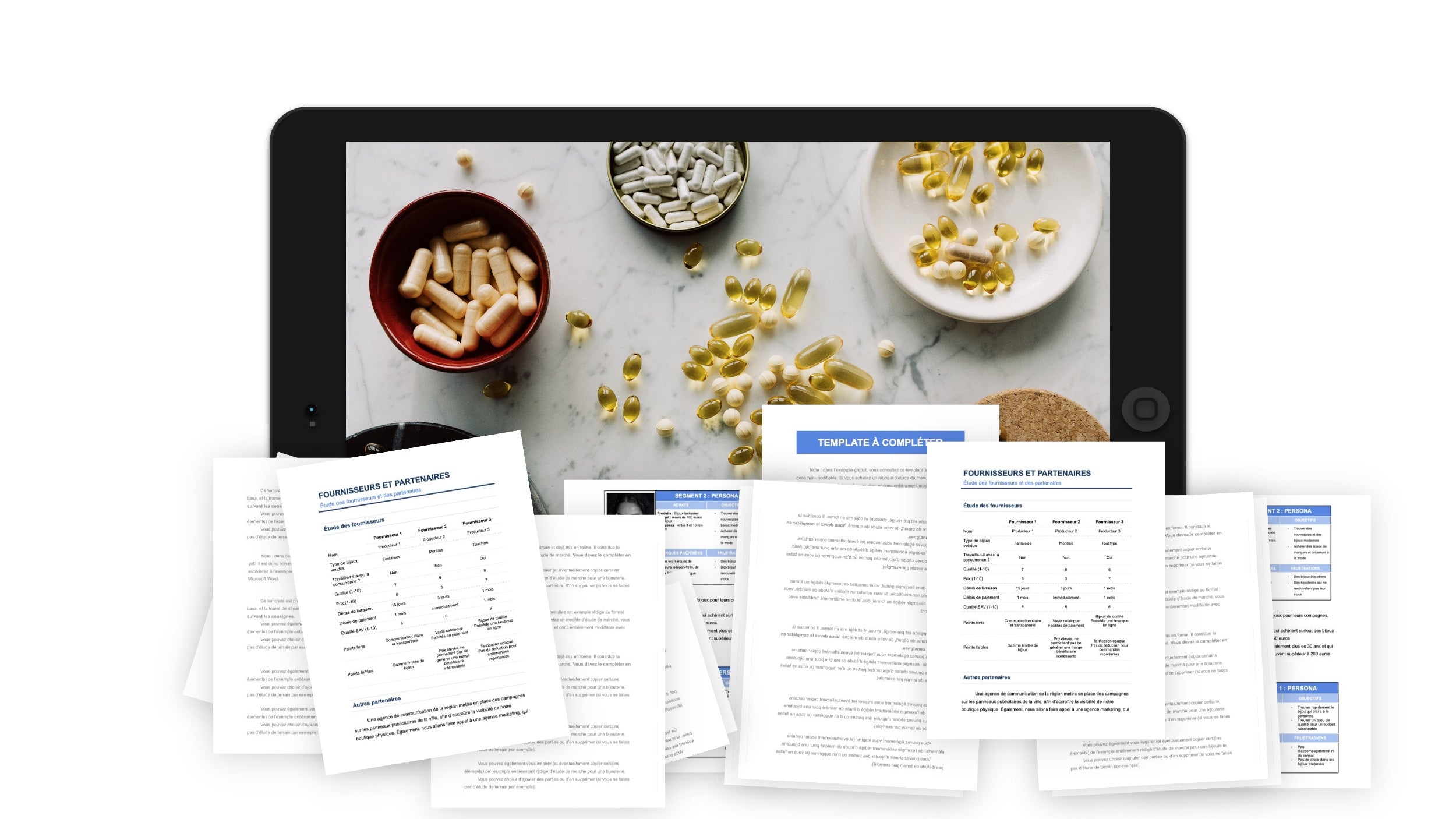 Compléments Alimentaires étude de marché