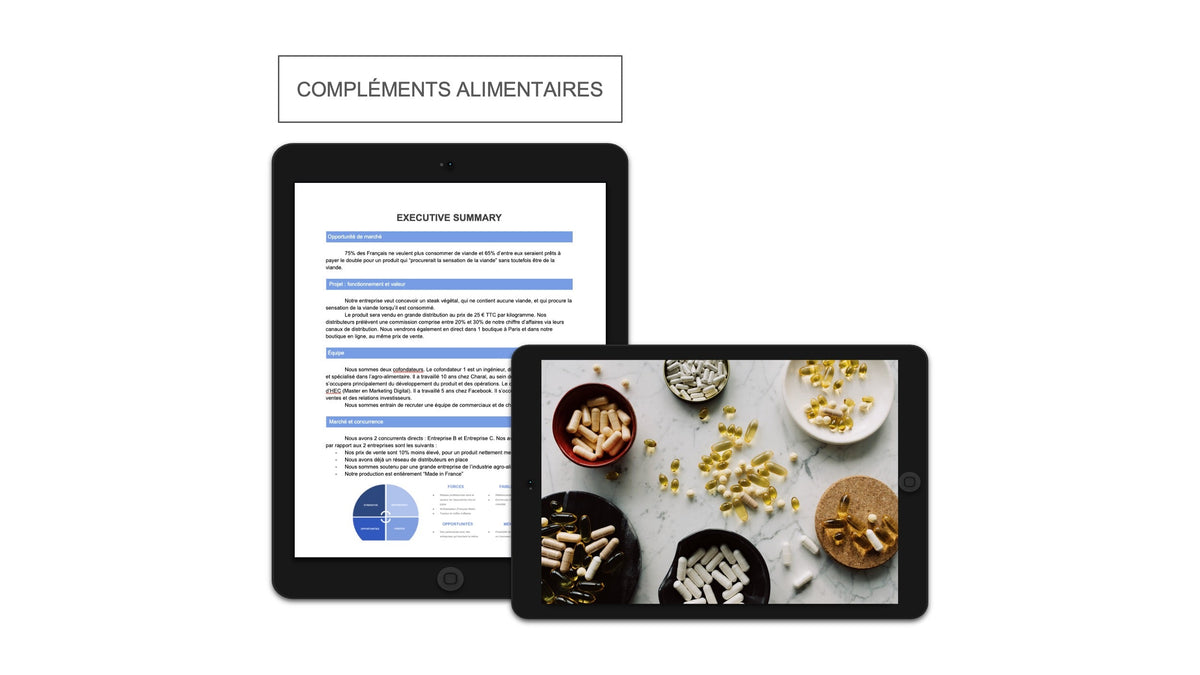 Executive summary Compléments Alimentaires