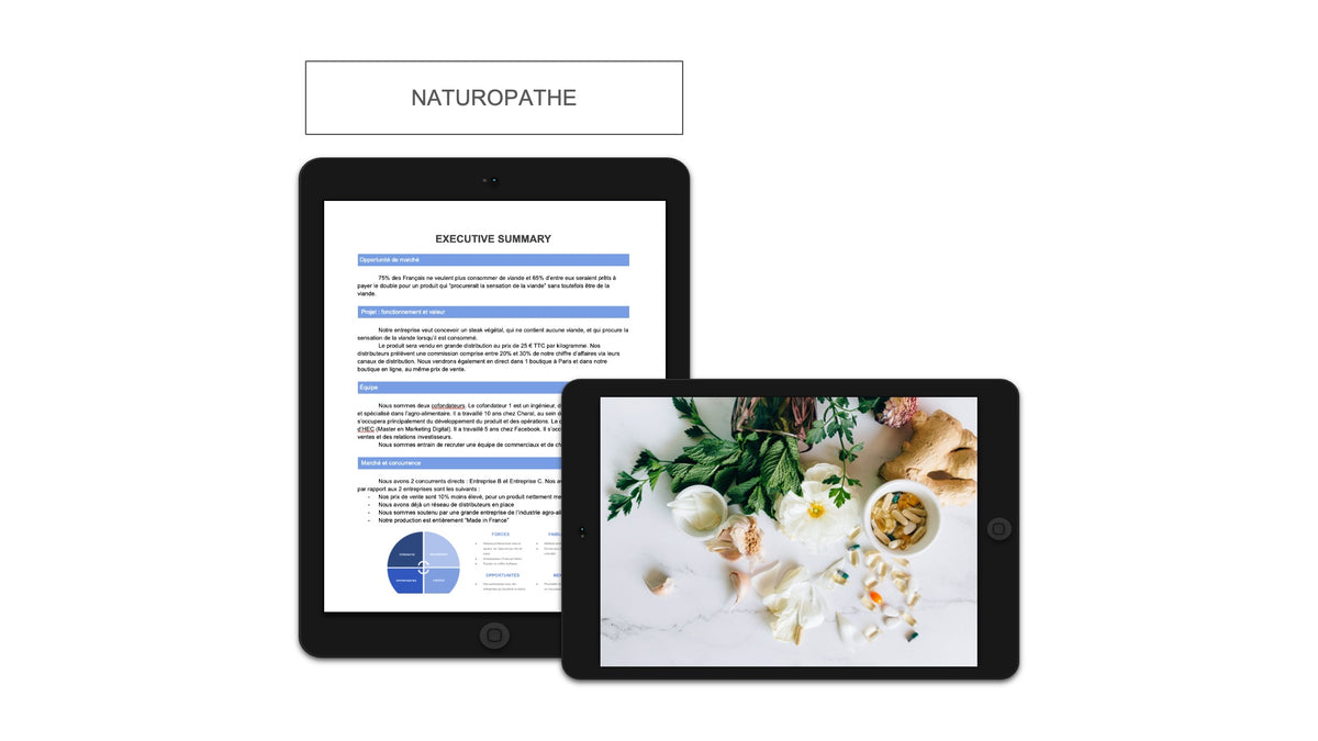 Executive summary Naturopathe