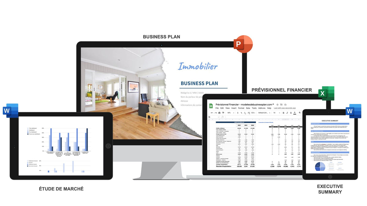 Pack complet Immobilier