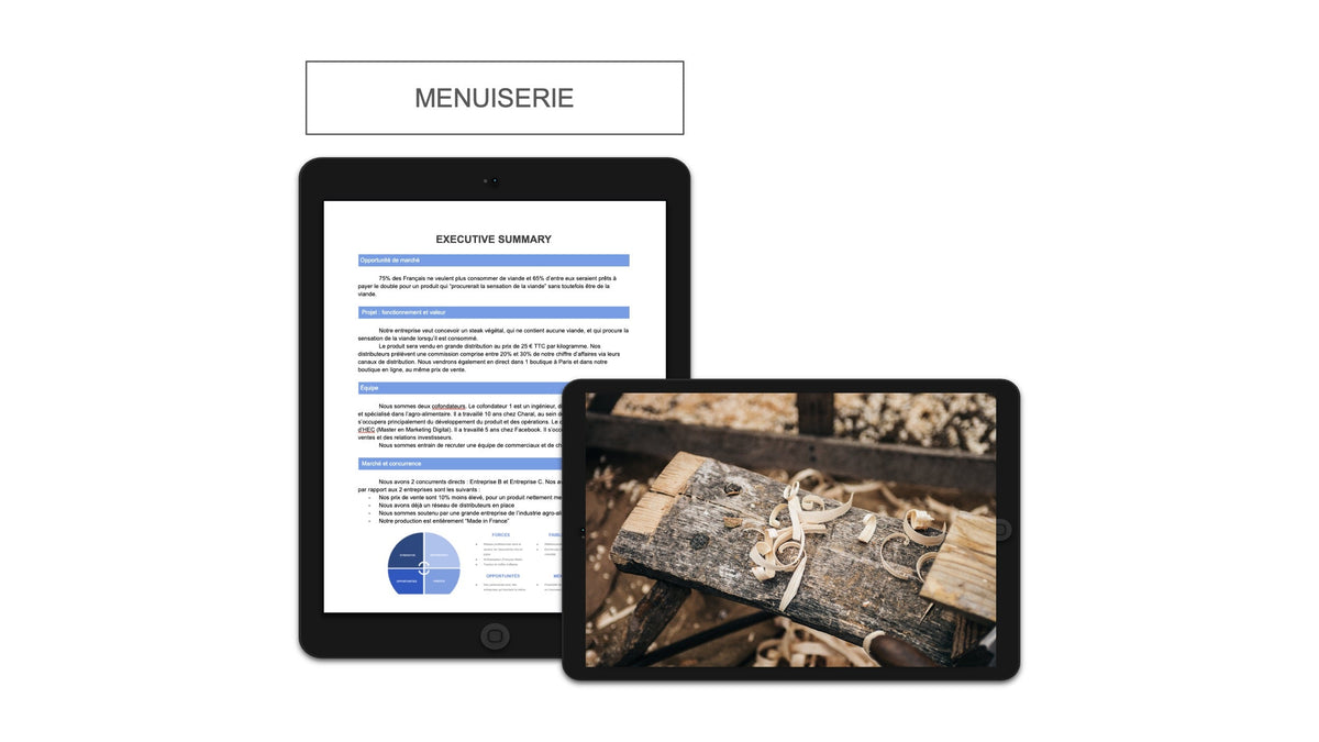 Executive summary Menuiserie