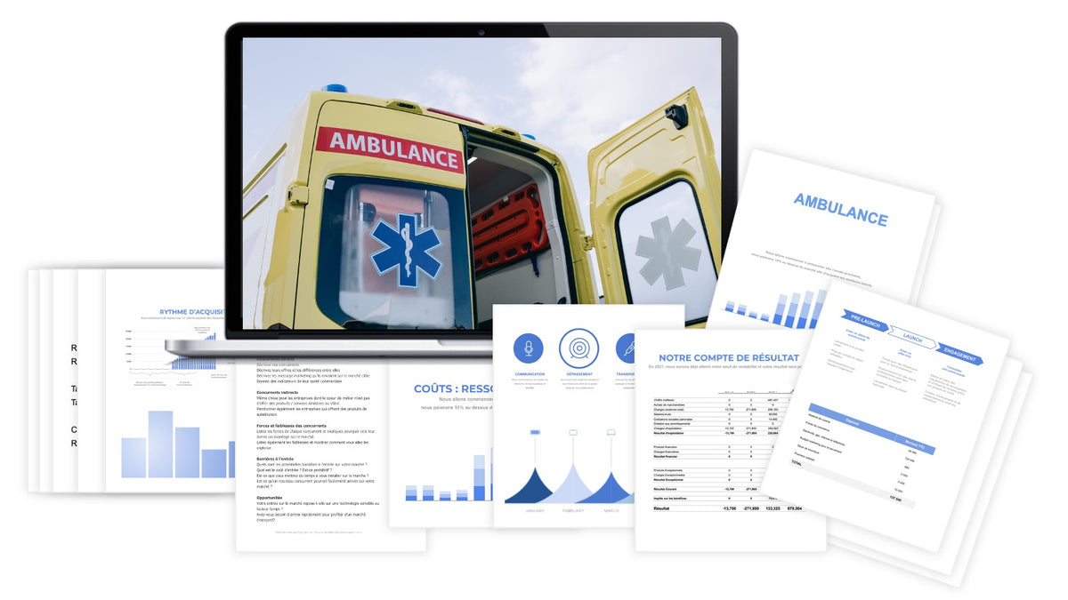 Pr&eacute;visionnel financier Ambulance