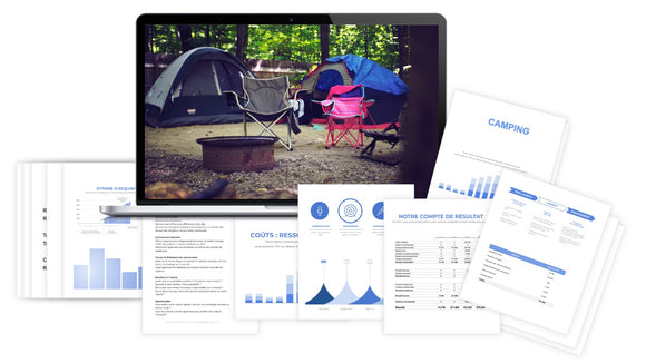 prévisionnel financier camping