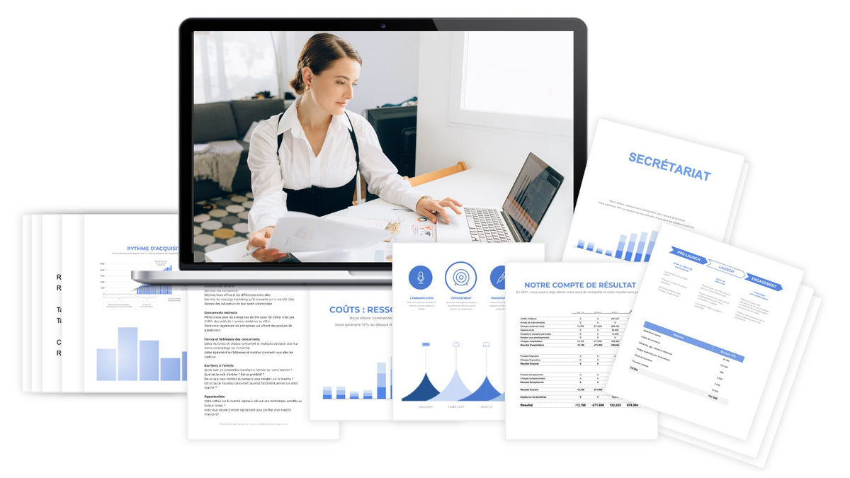 Pr&eacute;visionnel financier Secrétariat
