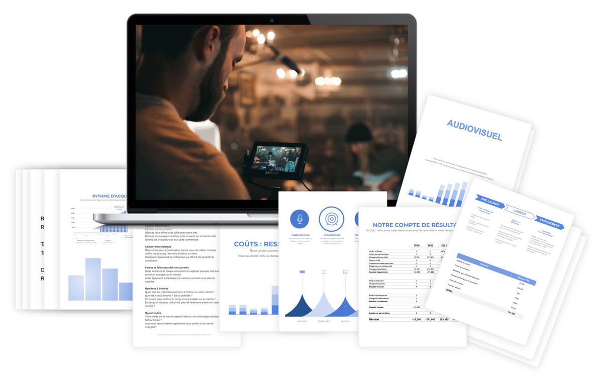 Pr&eacute;visionnel financier Audiovisuel