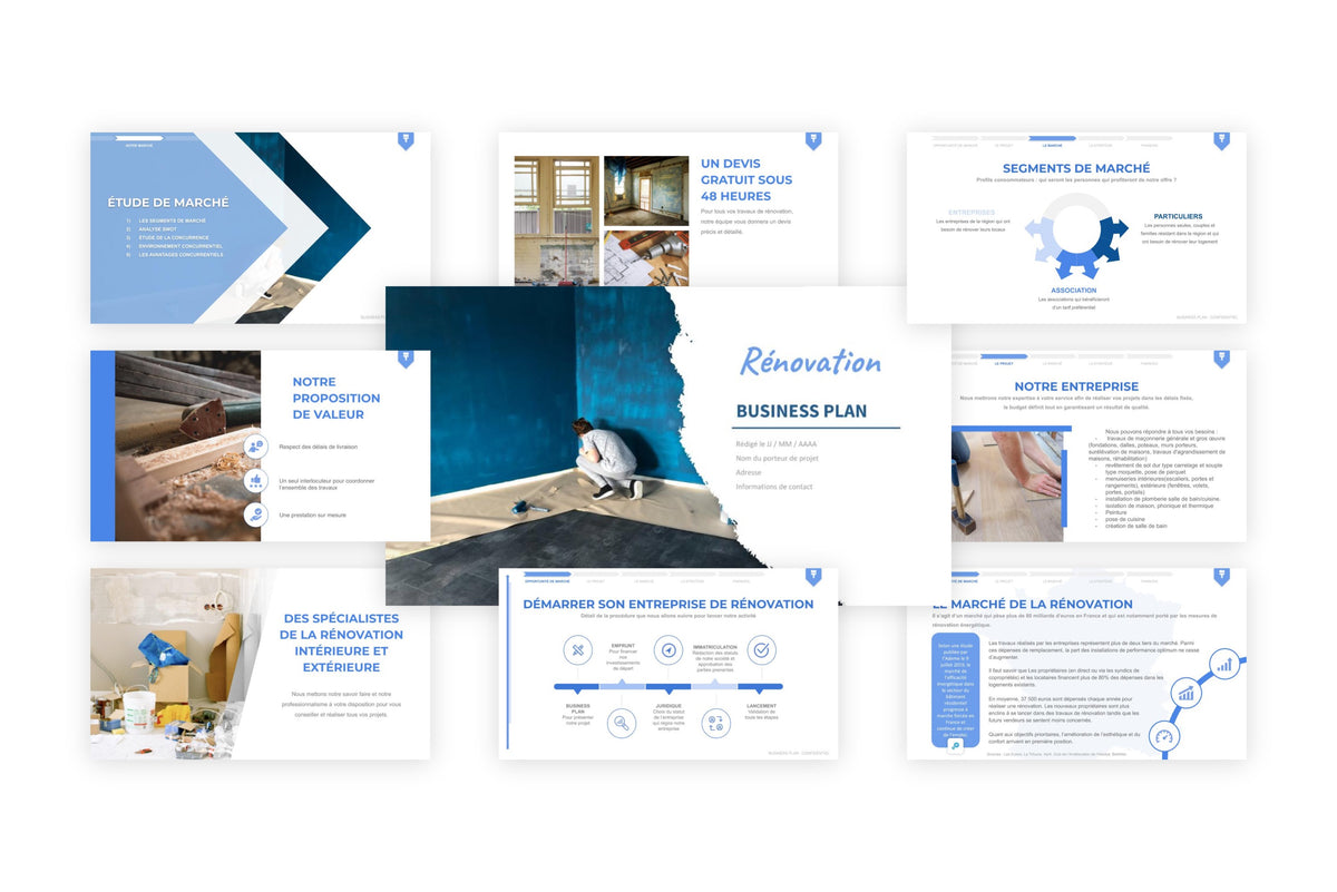 Business plan Rénovation (Bâtiment)