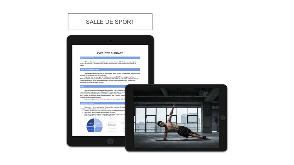 Executive summary Salle de Sport