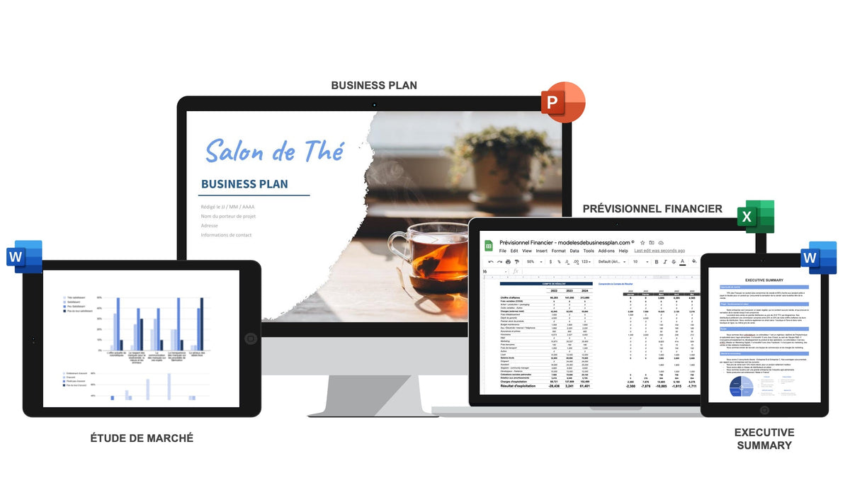 Pack complet Salon de Thé