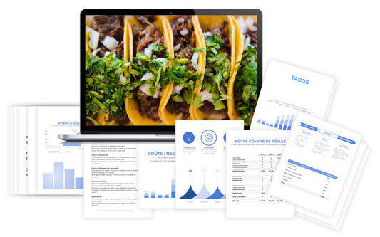 Tacos Prévisionnel Financier modele